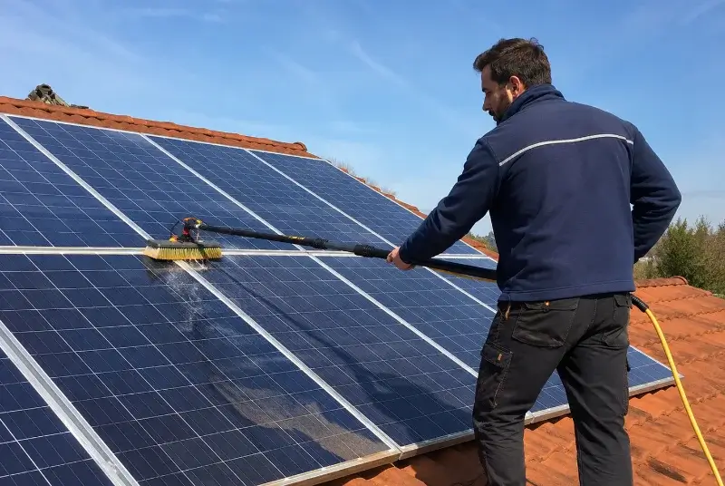 Nettoyage et entretien de panneaux solaires à Saint-Palais-sur-Mer