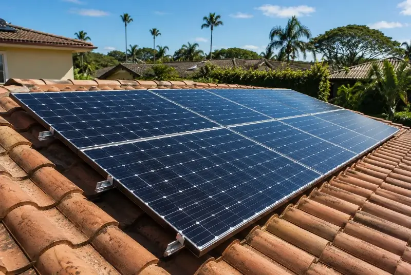 Installation de panneaux solaires à Saint-Palais-sur-Mer